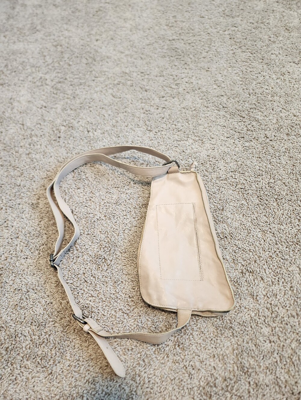 Free People Jagger Leather Sling Bag In Mineral - Picture 4 of 10